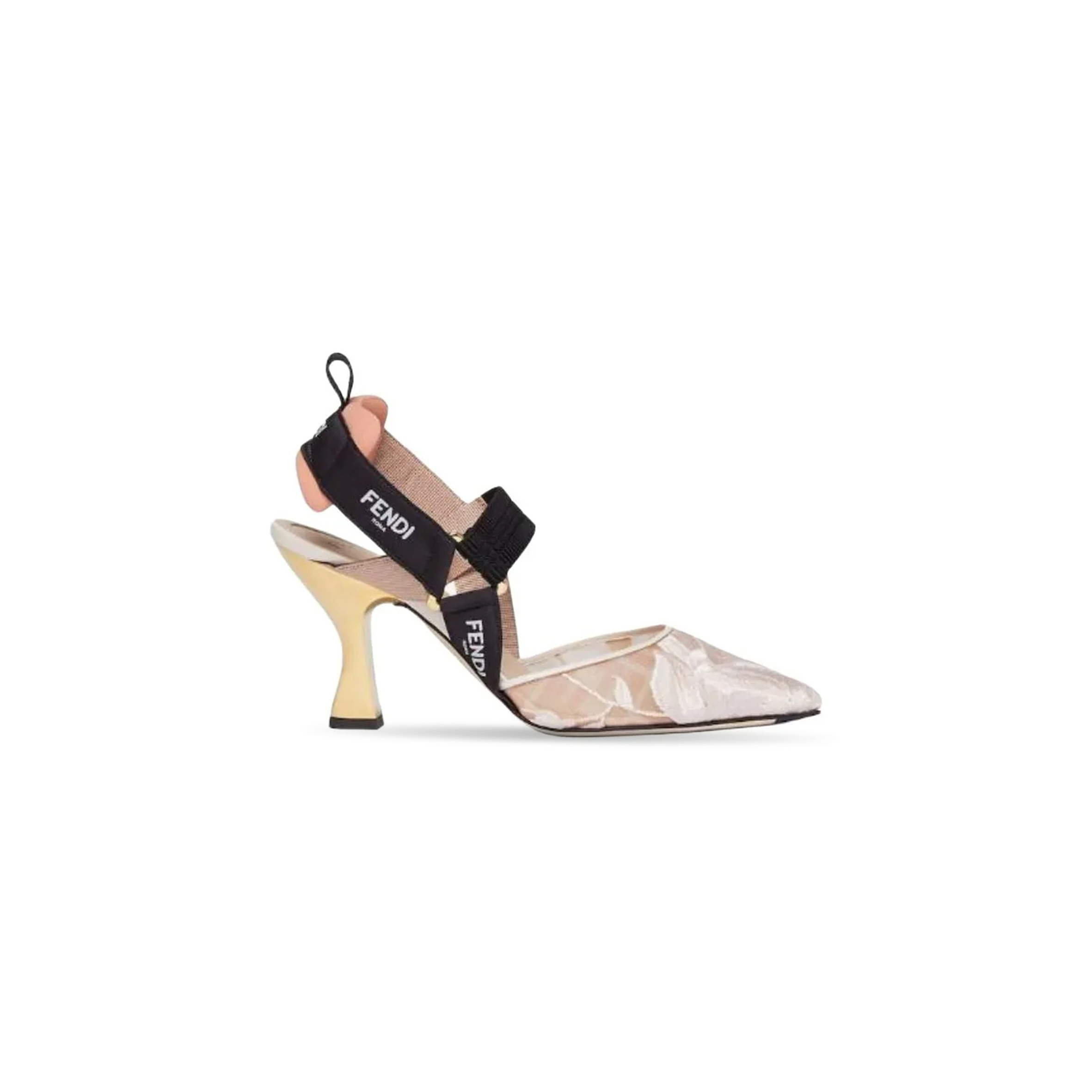 F**di colibri high-heeled slingbacks 8j8143an7hf1knv